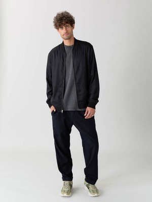 Laslo Reversible Bomber Jacket artdeco/black from Yahmo