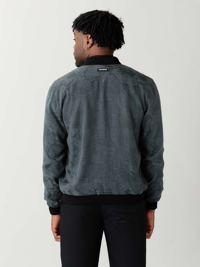Laslo Reversible Bomber Jacket eclipse/black from Yahmo