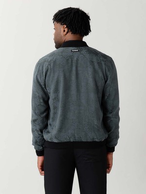 Laslo Reversible Bomber Jacket eclipse/black from Yahmo