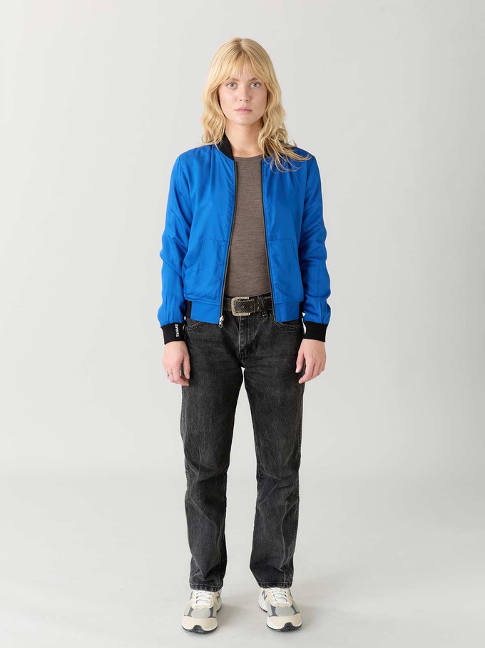 Ruth Reversible Bomber Jacket metropolis/blue from Yahmo