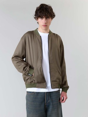 Laslo Reversible Bomber Jacket Daydream/Olive from Yahmo