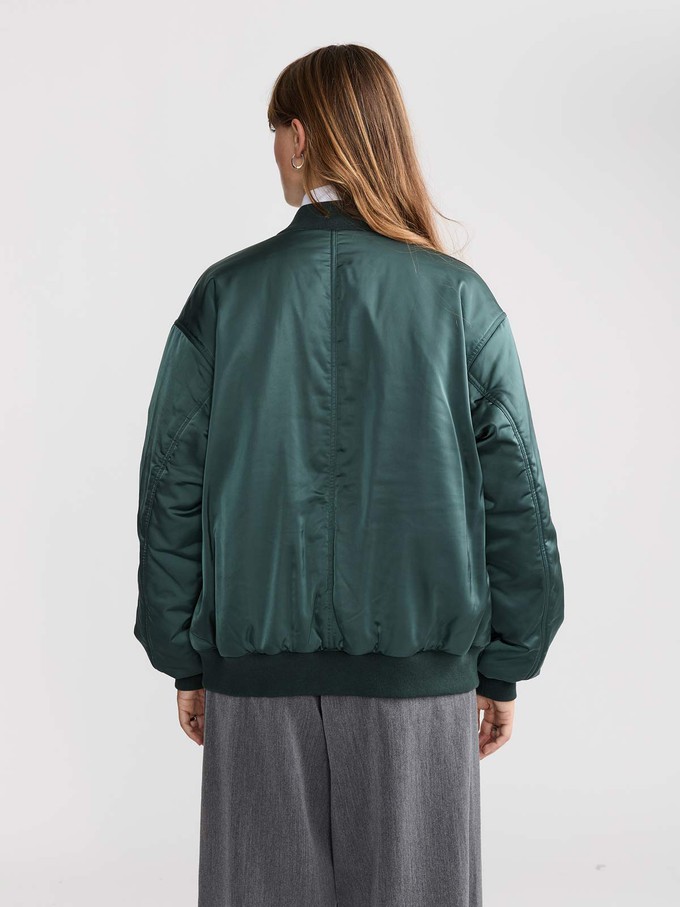 Grete Reversible Bomber Shadow/Petrol from Yahmo