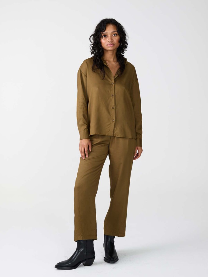 Mona Shirt brown from Yahmo
