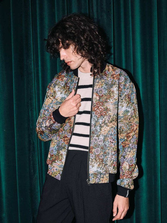 Siggi Reversible Bomber Jacket bouquet/black from Yahmo