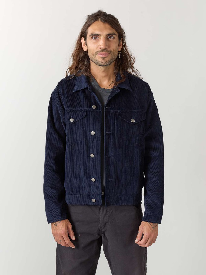 Oswald Jacket navy from Yahmo
