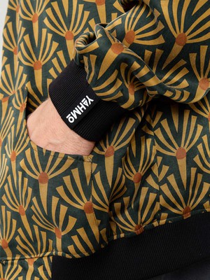 Laslo Reversible Bomber Jacket artdeco/black from Yahmo