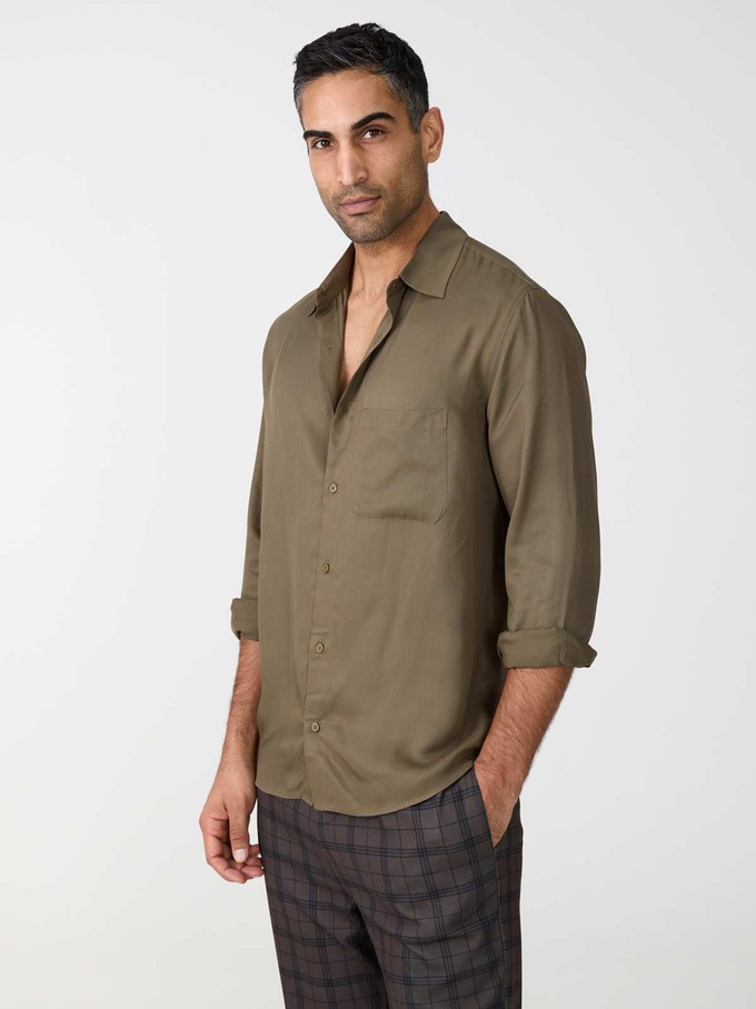 Hans Shirt olive from Yahmo