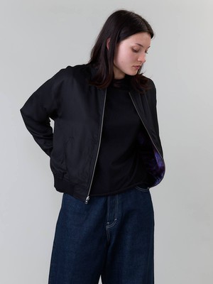 Lene Reversible Bomber Jacket orchid/black from Yahmo