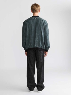 Laslo Reversible Bomber Jacket Eclipse/Black from Yahmo