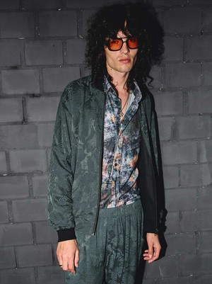 Laslo Reversible Bomber Jacket eclipse/black from Yahmo