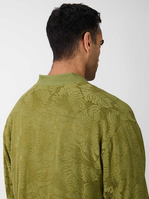 Fred Reversible Bomber Jacket moss/black from Yahmo