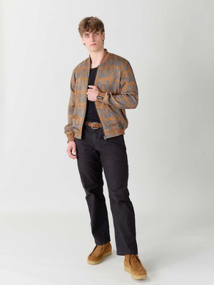 Laslo Reversible Bomber Jacket nouveau/pine from Yahmo