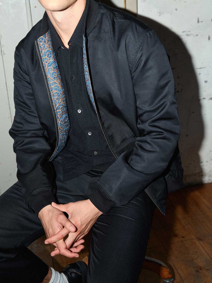 Siggi Reversible Bomber Jacket copper/black from Yahmo