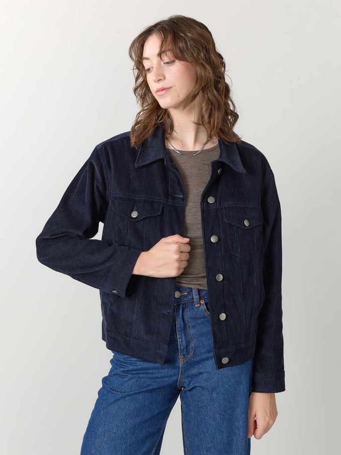Thea Jacket navy from Yahmo