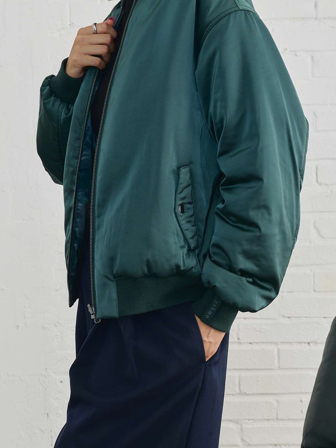 Grete Reversible Bomber Shadow/Petrol from Yahmo