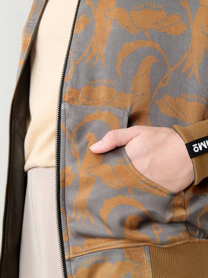 Ruth Reversible Bomber Jacket nouveau/pine from Yahmo