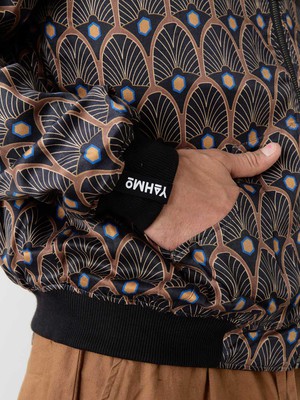 Oskar Reversible Bomber Jacket Metropolis/Black from Yahmo