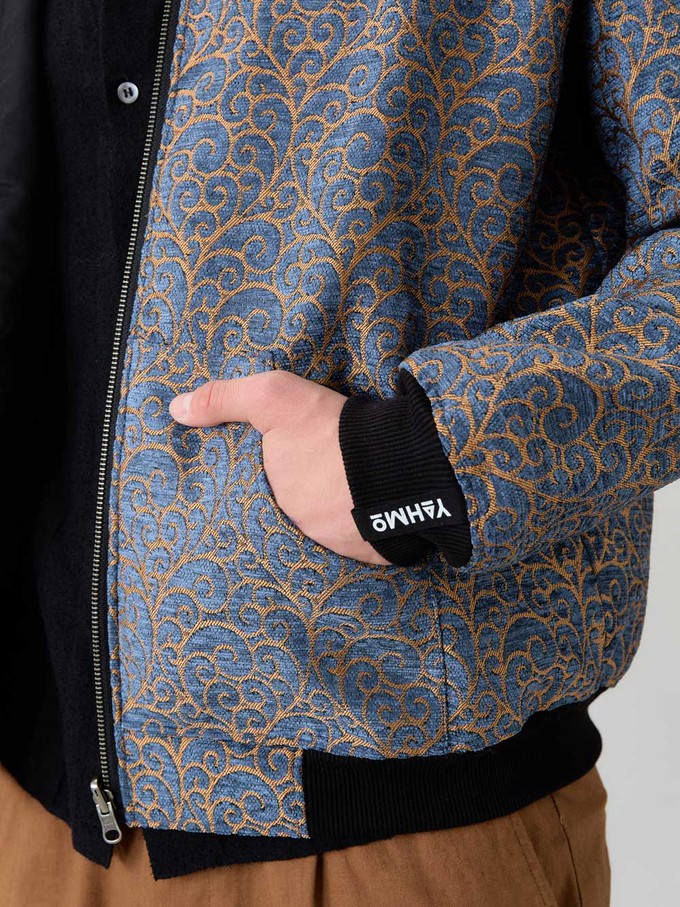 Siggi Reversible Bomber Jacket copper/black from Yahmo