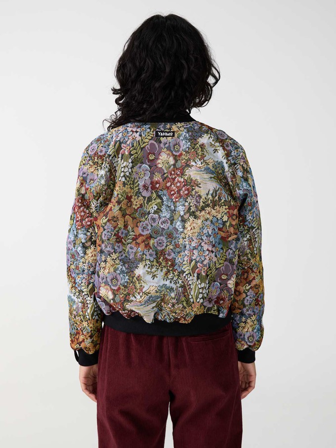 Berta Reversible Bomber Jacket bouquet/black from Yahmo