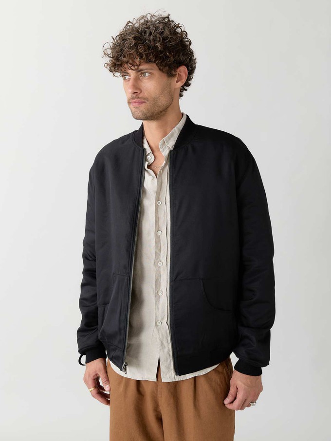 Siggi Reversible Bomber Jacket antique/black from Yahmo