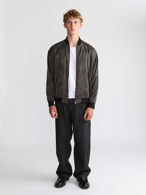 Fred Reversible Bomber Jacket Onyx/Black from Yahmo