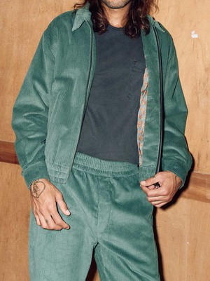 Dirk Bomber Jacket teal from Yahmo