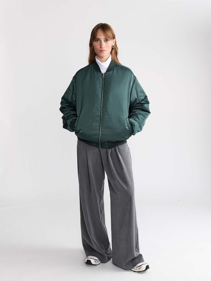 Grete Reversible Bomber Shadow/Petrol from Yahmo