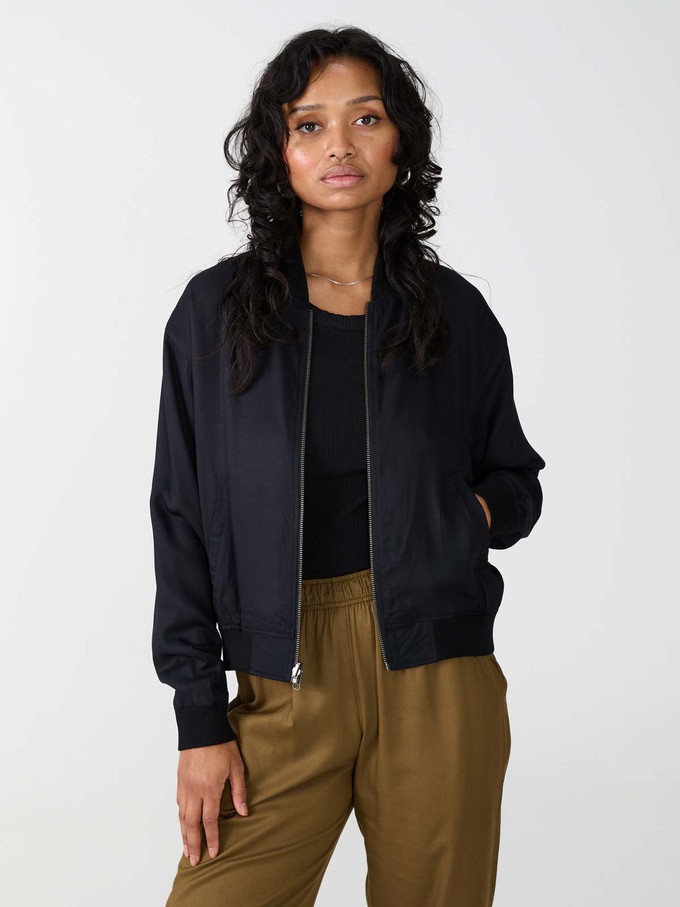 Lene Reversible Bomber Jacket onyx/black from Yahmo