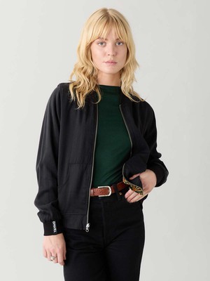 Ruth Reversible Bomber Jacket artdeco/black from Yahmo