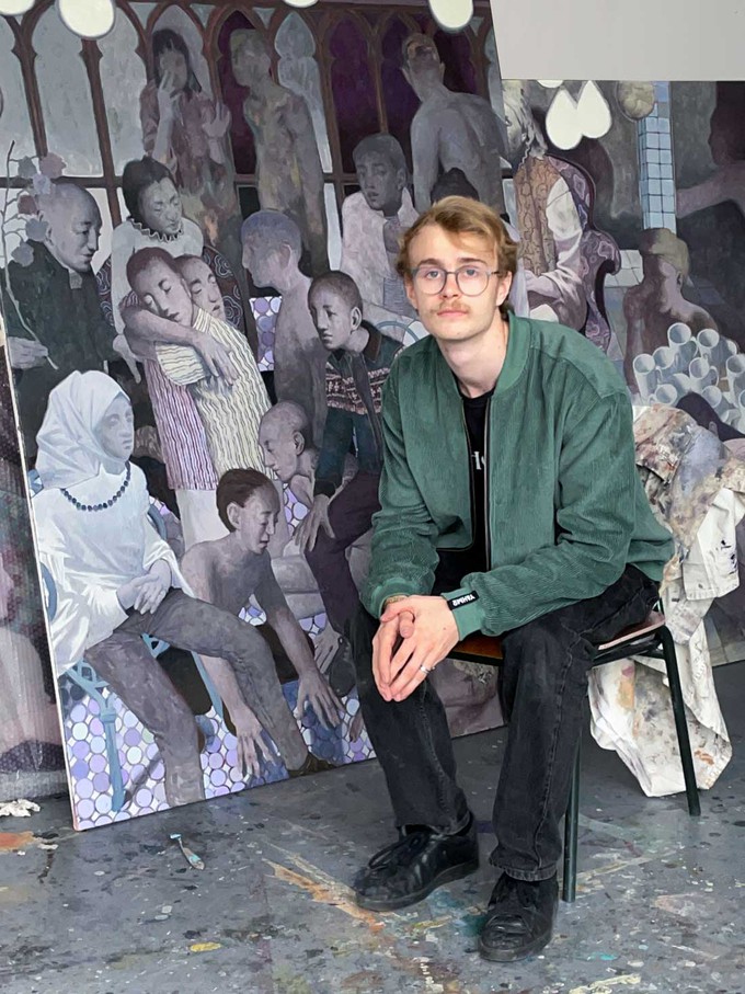 Oskar Reversible Bomber Jacket Atlas/Teal from Yahmo