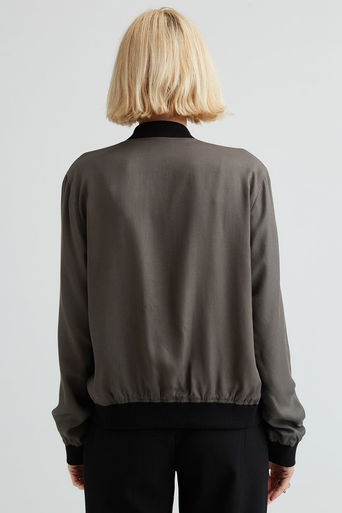 Ruth Reversible Bomber Jacket nostalgia/pine from Yahmo