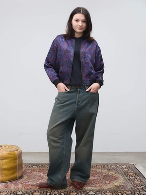 Lene Reversible Bomber Jacket orchid/black from Yahmo