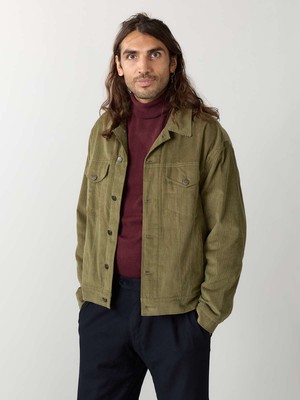 Oswald Jacket olive from Yahmo