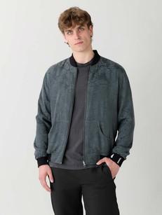 Laslo Reversible Bomber Jacket eclipse/black via Yahmo