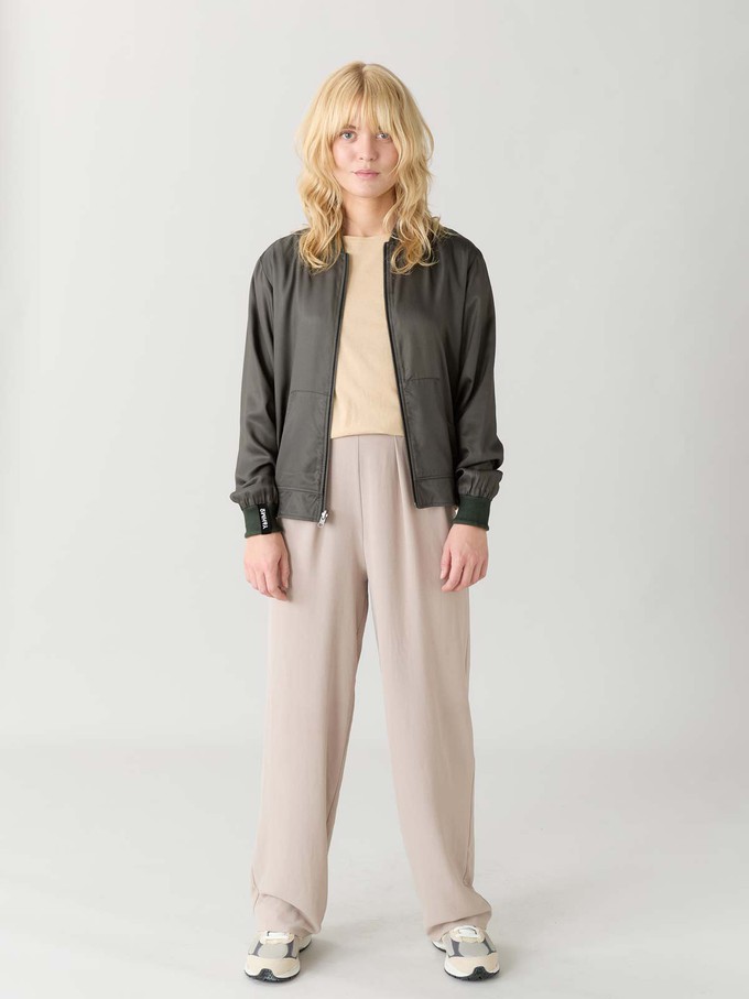 Ruth Reversible Bomber Jacket nouveau/pine from Yahmo