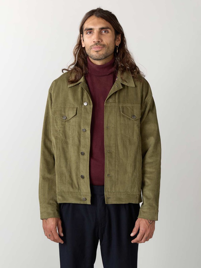 Oswald Jacket olive from Yahmo