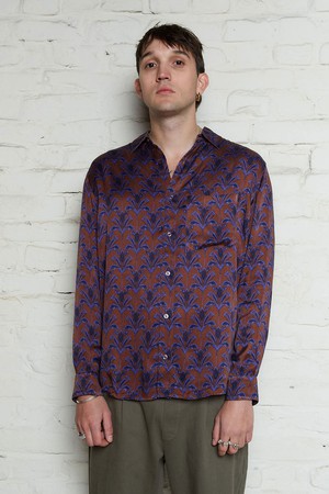 moka Better-Than-Silk Shirt from Yahmo