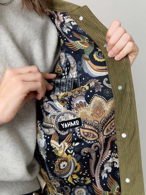 Thea Jacket olive from Yahmo