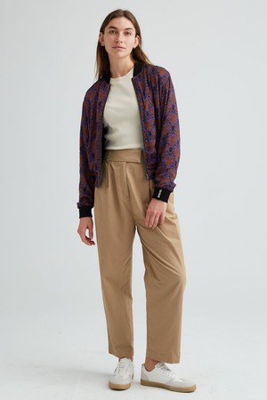 Ruth Reversible Bomber Jacket moka/navy from Yahmo