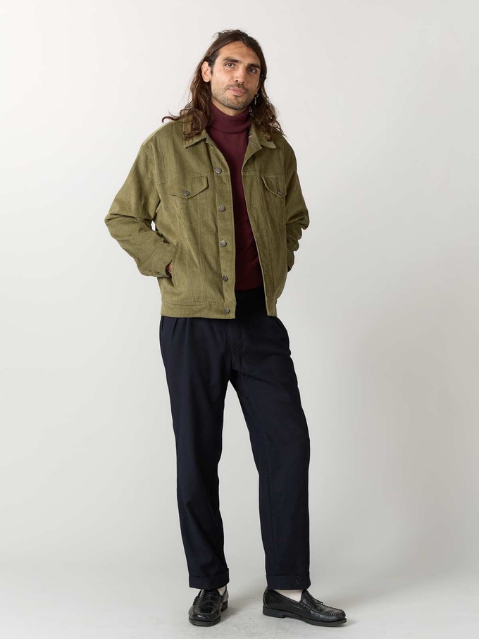 Oswald Jacket olive from Yahmo