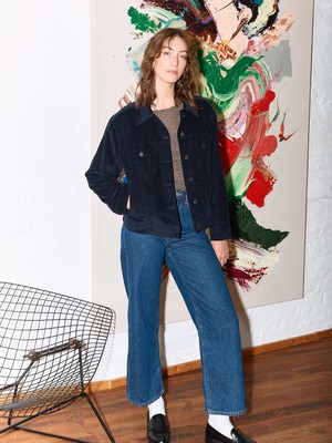 Thea Jacket navy from Yahmo