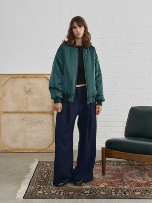 Grete Reversible Bomber Shadow/Petrol from Yahmo