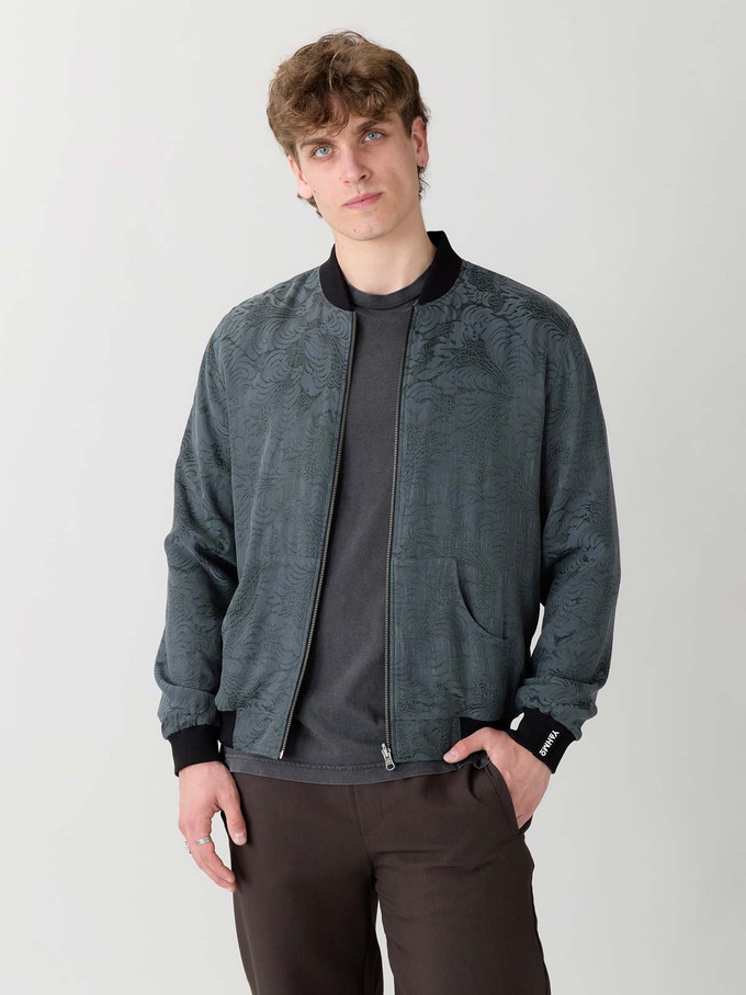 Laslo Reversible Bomber Jacket eclipse/black from Yahmo