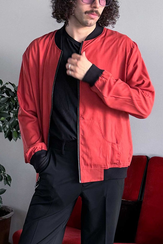 1921/mineral red Reversible Bomber from Yahmo
