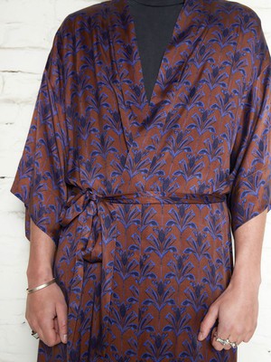 moka Better-Than-Silk Kimono from Yahmo