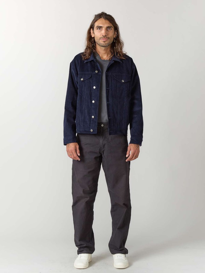 Oswald Jacket navy from Yahmo