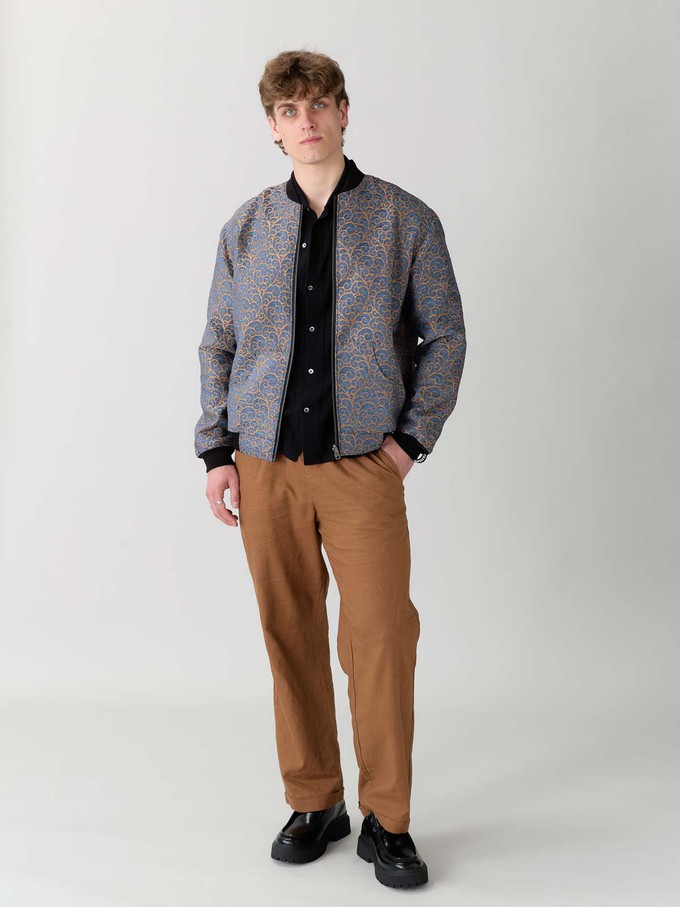 Siggi Reversible Bomber Jacket copper/black from Yahmo