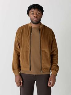 Oskar Reversible Bomber Jacket masala/caramel via Yahmo
