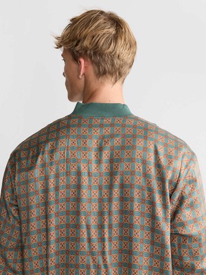 Oskar Reversible Bomber Jacket Atlas/Teal from Yahmo