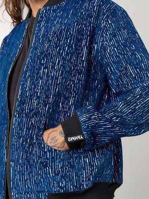 Siggi Reversible Bomber Jacket ink/black from Yahmo